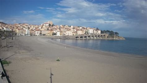 Webcam Banyuls-sur-Mer: Plage Centrale