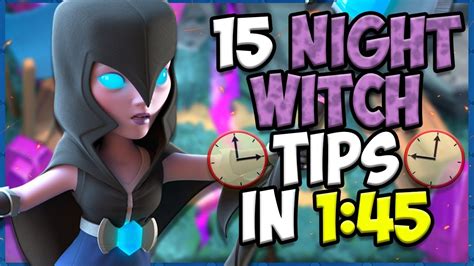 15 Quick Tips About Night Witch🦇 Clash Royale Youtube