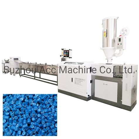 Pe Pp Waste Plastic Recycle Making Granules Extruder Machine China