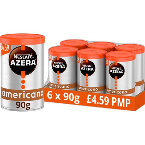 Nescafe Azera Americano Instant Coffee 90g Bb Foodservice