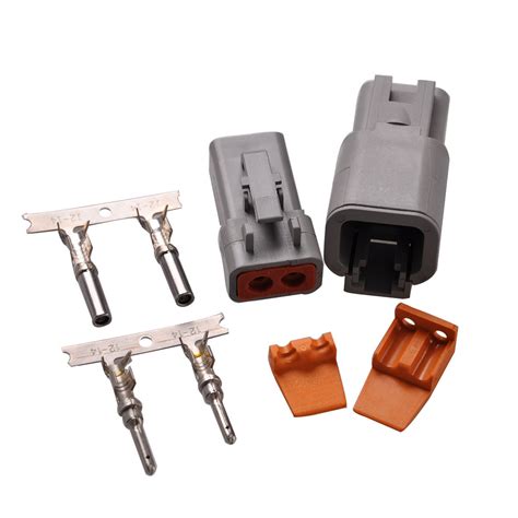 Set Deutsch Dt Pin Connectors Kits Awg Adapters Male Femal