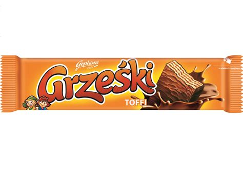 COLIAN GOPLANA GRZESKI WAFER BAR WITH TOFFEE FLAVOURED CREAM Smakołyk