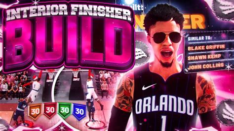 BEST INTERIOR FINISHER BUILD NBA 2K20! BEST POWER FORWARD BUILD! 99 ...