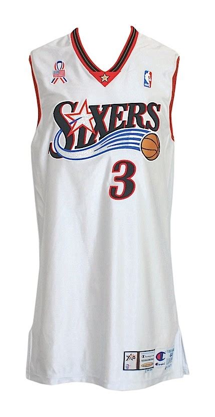 Philadelphia 76ers 2001 02 Jerseys