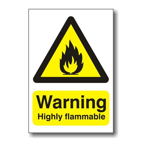 Warning Highly Flammable Prosol