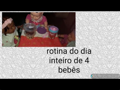 Rotina Do Dia Inteiro De 4 Bebes YouTube