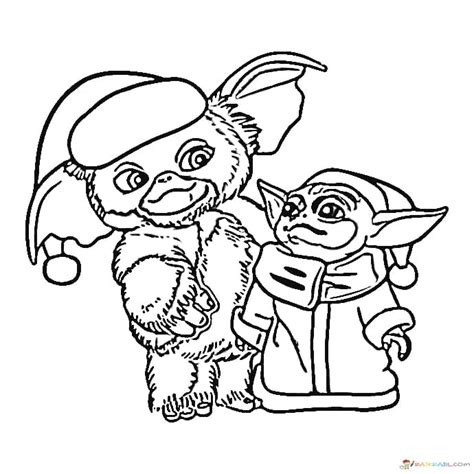 Gizmo Gremlins Coloring Pages