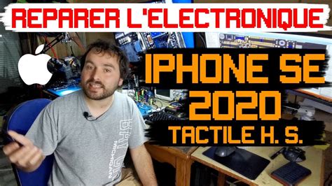 Réparation iPhone SE 2020 le tactile ne répond plus YouTube