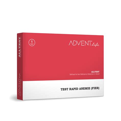 Test Rapid Anemie Carenta Fier 1 Bucata Advent Bebe Tei