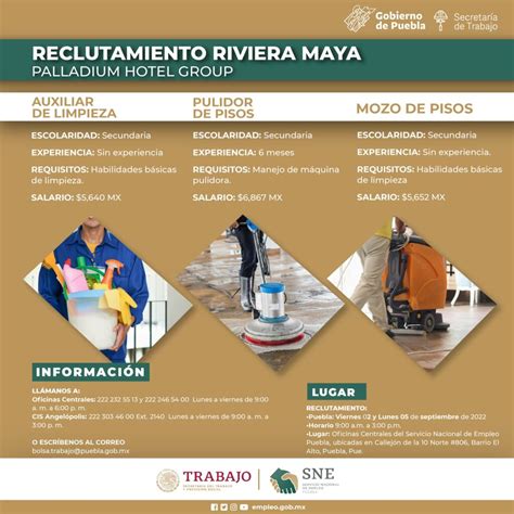 Abren vacantes para poblanos en la Riviera Maya pagarán alojamiento y