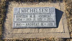 Kirsten Marie Knudsen Michelsen 1854 1928 Mémorial Find a Grave