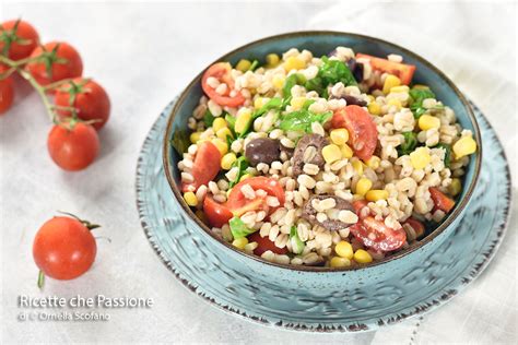 Insalata Di Orzo Alle Verdure Ricette Che Passione Di Ornella Scofano