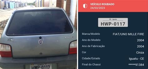 Portal Agreste Violento Carro Furtado De Garagem Em Garanhuns Pe