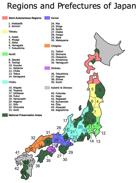 32 Map Of Japanese Prefectures Maps Database Source 100317 | Hot Sex ...