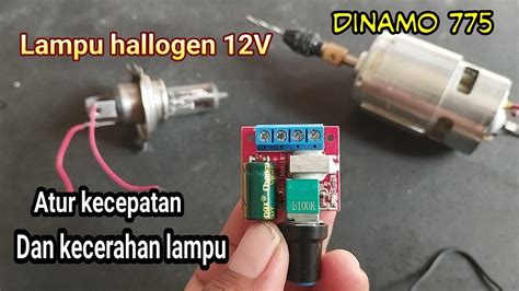 Pwm Dimmer Controller Dc A Alat Pengatur Kecepatan Dan Kecerahan Lampu