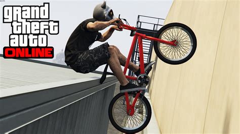 GTA 5 Epic BMX Stunts 5 GTA 5 STUNTS MONTAGE Thanks For 200k YouTube