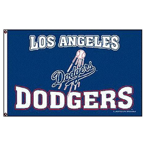 MLB Team Flags: Los Angeles Dodgers MLB 3'x5' Banner Flag