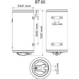 Termorad Bojler Inox Bt Vertikalni Silver Metalic Eponuda