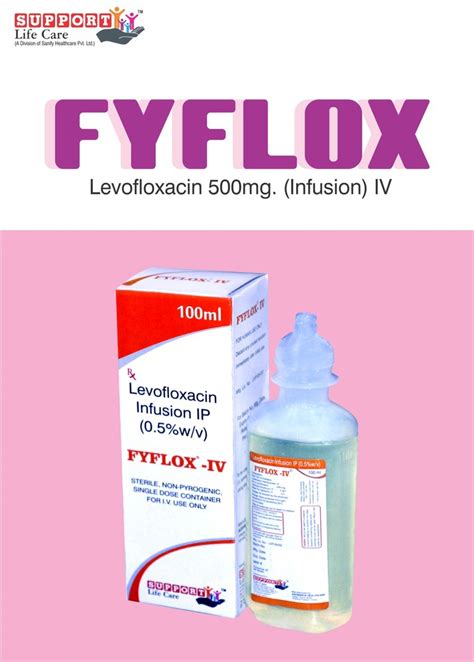 Fyflox Levofloxacin Infusion Ip Prescription Ml At Rs Box