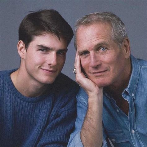 Tom Cruise Paul Newman For The Color Of Money Homens