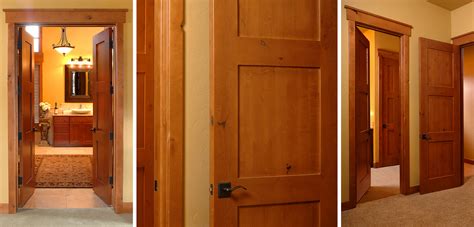 Cinnamon Knotty Alder Interior Door