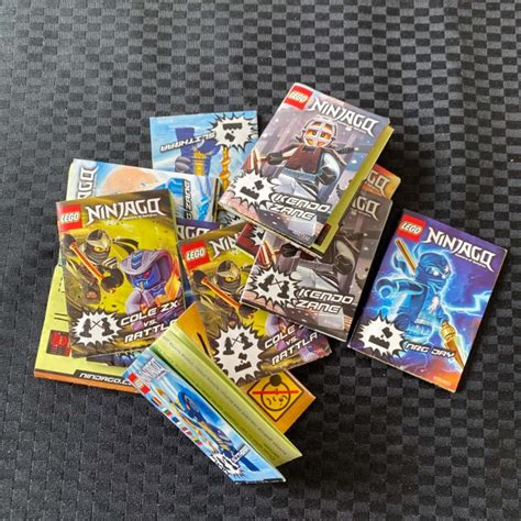 Lego Ninjago Masters Of Spinjitzu Cards And Instructionss