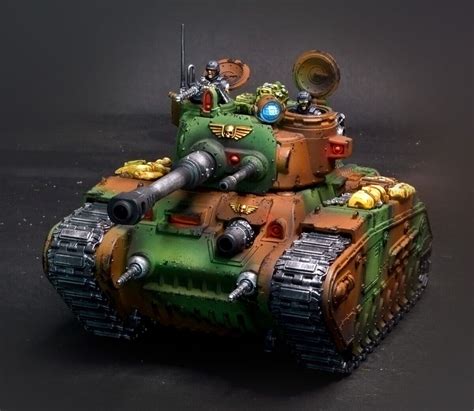 Rogal Dorn Battle Tank Astra Militarum Commission Painting Ebay