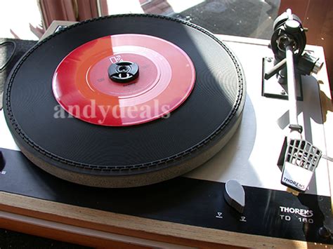 Brand New 45 Rpm Record Adaptor Puck For Turntable Record Player