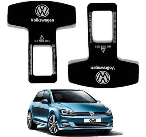 Fivela Lingueta Cinto Seguran A Anti Som Vw Golf Jetta Par Frete Gr Tis