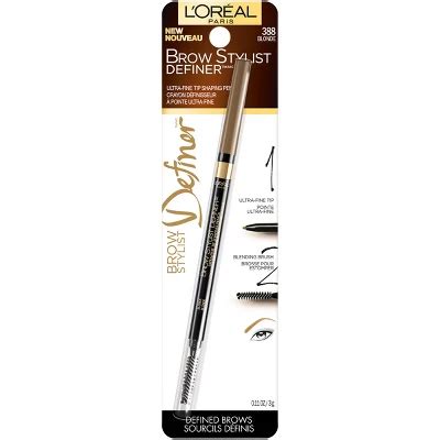 L Oreal Paris Brow Stylist Definer Eyebrow Mechanical Pencil 388 Blonde 0 003oz Target