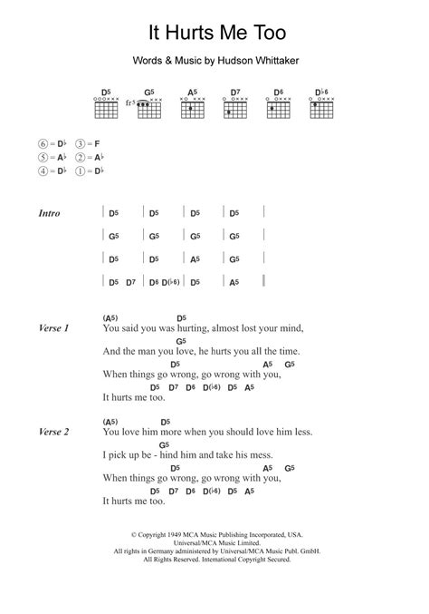 It Hurts Me Too by Eric Clapton - Guitar Chords/Lyrics - Guitar Instructor