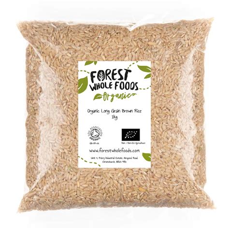 Organic Long Grain Brown Rice Forest Whole Foods Trade