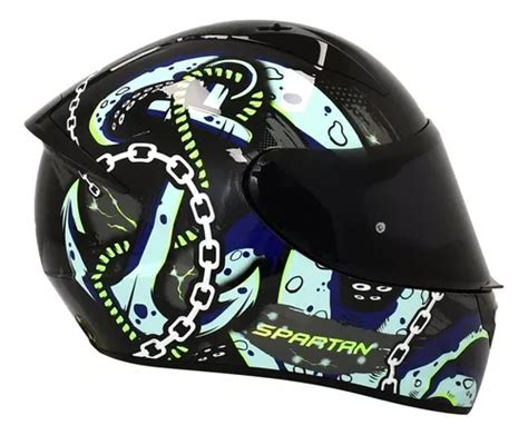 Casco Moto Spartan Stinger Certificado Ece2205 Hombre Mujer Cuotas Sin Interés