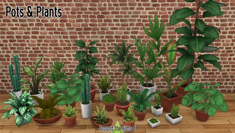 Sims 4 CC: Maxis Match Plants For Any House – FandomSpot