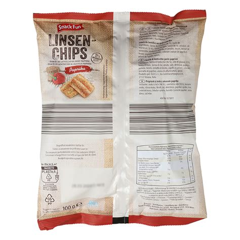 Snack Fun Chips Aux Lentilles Paprika Aldi Now