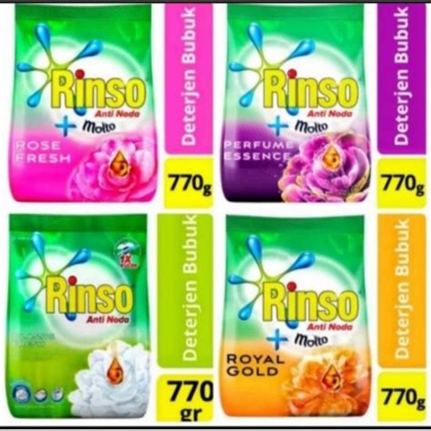 Jual Rinso Bubuk All Variant 770 Gr Shopee Indonesia