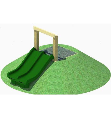 Upright Slide HILL NO ROOF Progressive Design Playgrounds For