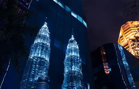 Kl Skyline Night Stock Photos, Pictures & Royalty-Free Images - iStock