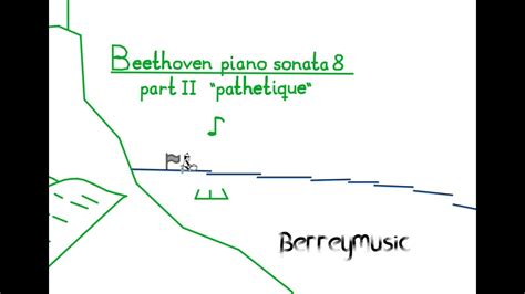 Line Rider Beethoven Sonata 8 Part Ii Pathétique Youtube