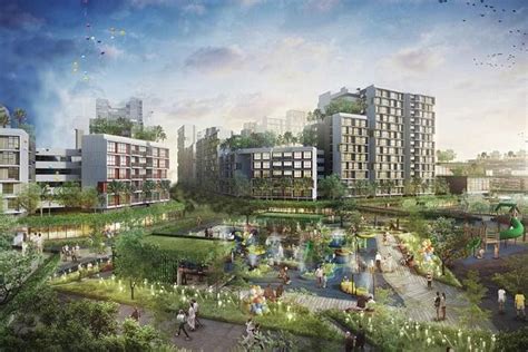 First Batch Of 1500 Hdb Flats In New Tengah Estate Will Be Launched In