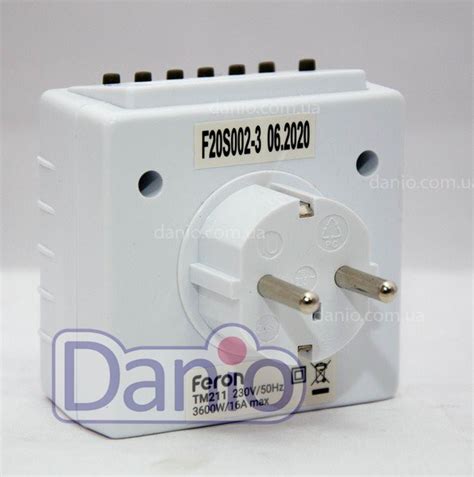 Купить электронный таймер Feron TM211 - в ИМ danio.com.ua
