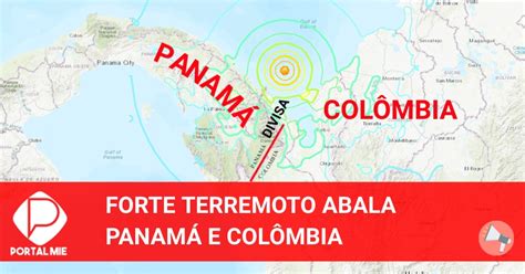 Terremoto de magnitude 6 6 abala Panamá e Colômbia Portal Mie