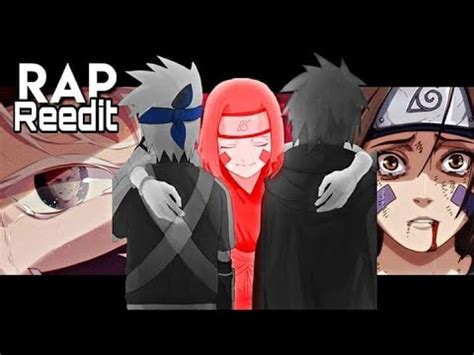 Reedição Rap do Kakashi Obito e Rin NINJAS MERECEM PERDÃO NERD