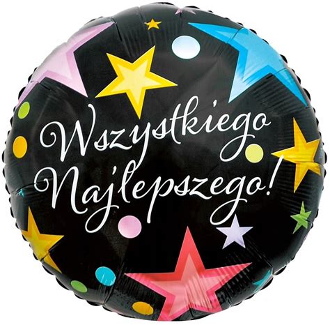 Napis Wszystkiego Najlepszego Balony Niska Cena Na Allegro Pl