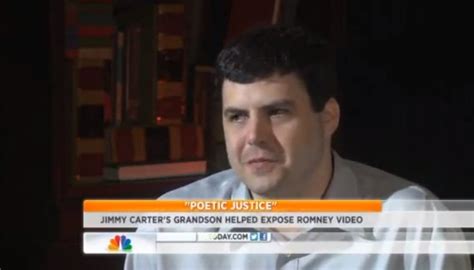 Jimmy Carter’s Grandson on Role in Leaked Mitt Video: ‘Poetic Justice ...