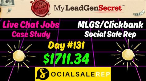 My Lead Gen Secret Clickbank Case Study Day Youtube