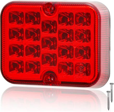 Amazon fr AGRISHOP 1piece LED Rouge Antibrouillard Arrière Éclairage