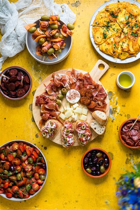 Spanische Tapas Platte F R Personen Recipe Cart