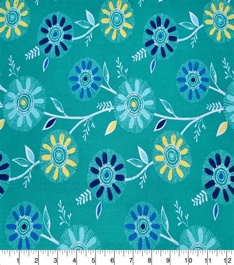 Quilter S Showcase Cotton Fabric Floral Vine Green JOANN