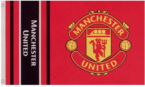 Amazon Manchester United マンチェスターユナイテッド FC 公式 フラッグ WM 15291cm